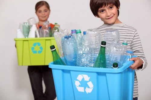 Recycling process in a Surrey business