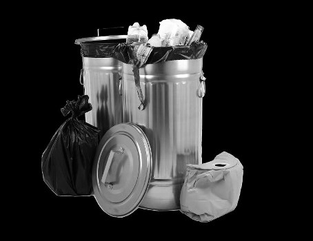 Variety of household items being cleared